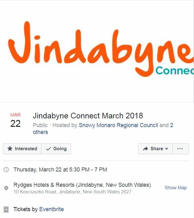 Jindabyne Connect March 2018