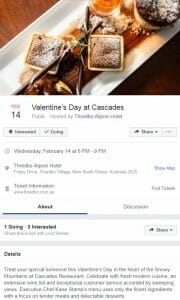 Valentines Day Cascades Thredbo 2018
