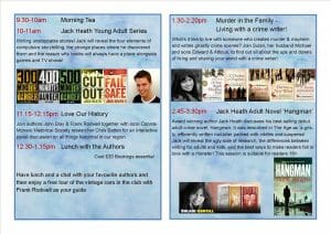Snowy Mountains Readers Writers Literary Festival 2018