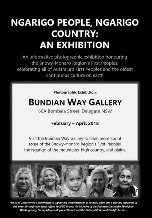 Ngarigo People, Ngarigo Country: An Exhibition - Visit Cooma