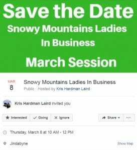 Snowy Mountains Ladies in Business March