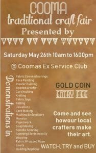 Traditional Craft Fair Made in the monaro