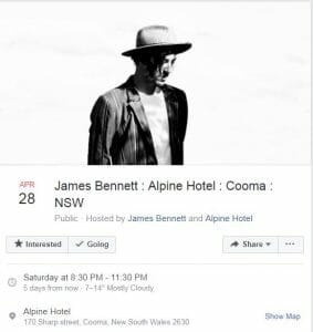 James Bennett Alpine Hotel April 2018