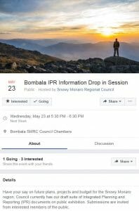 Bombala IPR Session