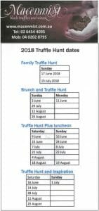 Macenmist Truffle Hunt 2018