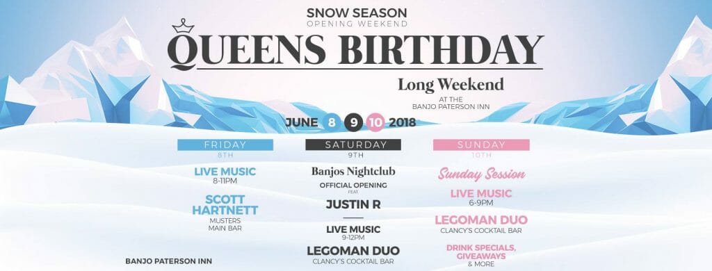 Queens Birthday Long Weekend Banjo Paterson Inn