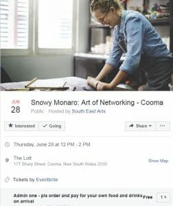 Snowy Monaro Art of Networking The Lott Cooma