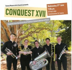 Conquest XVII Sydney Conservatorium Music Cooma