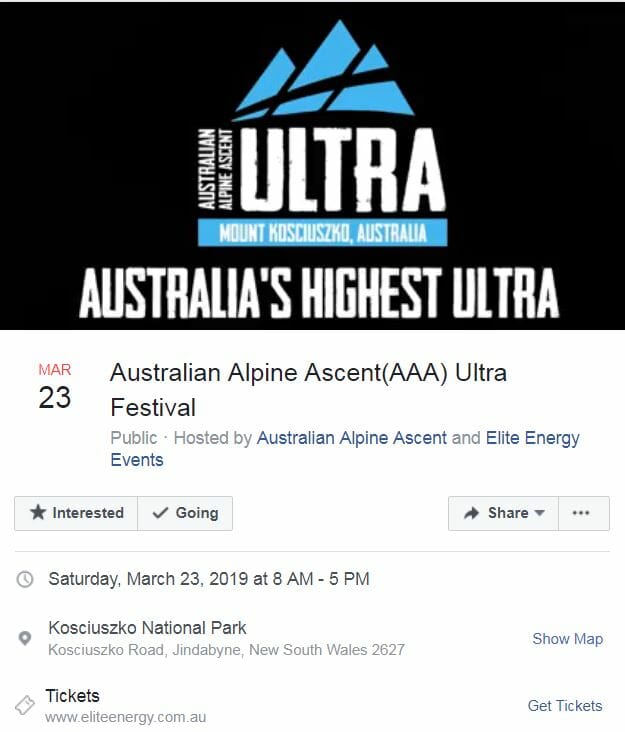 Australian Alpine Ascent Ultra (AAA) Festival – Kosciuszko National Park