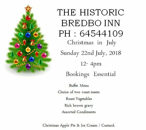 Christmas In July 2018 – Bredbo Inn