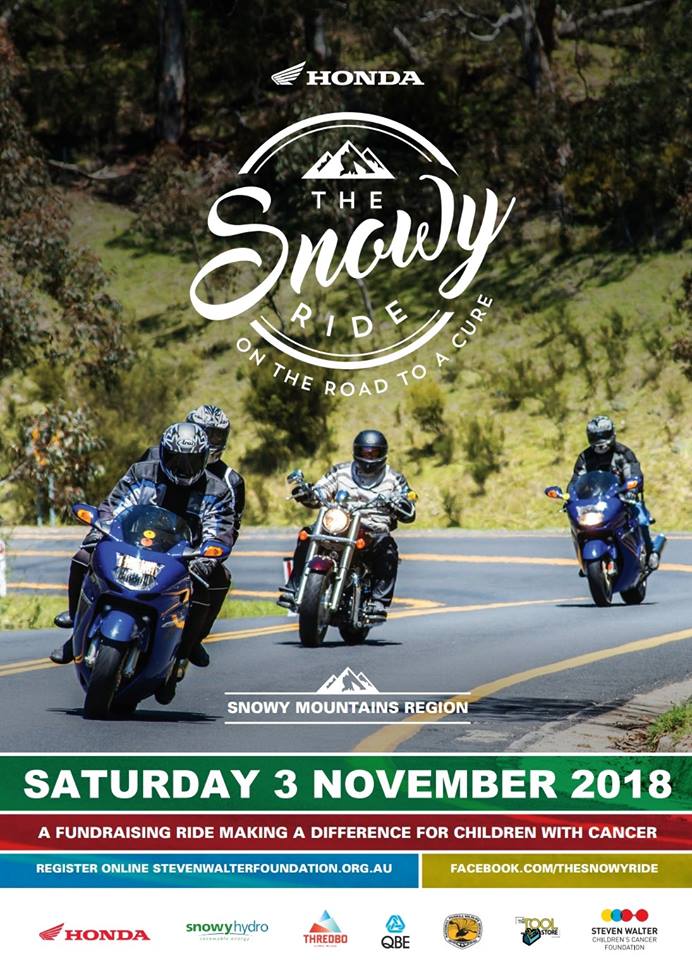 The Snowy Ride 2018 ‘on the road to a cure’ Snowy Mountains