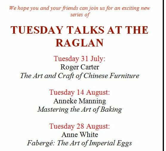 Tuesday Talks at the Raglan: Fabergé: The Art of Imperial Eggs