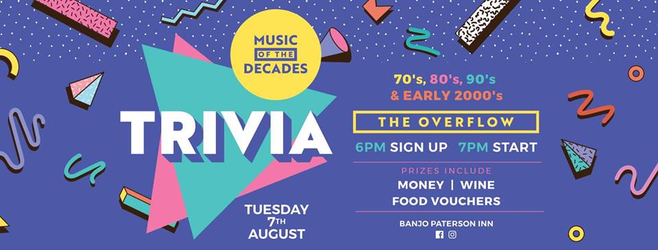 TRIVIA: Music of the Decades - Visit Cooma