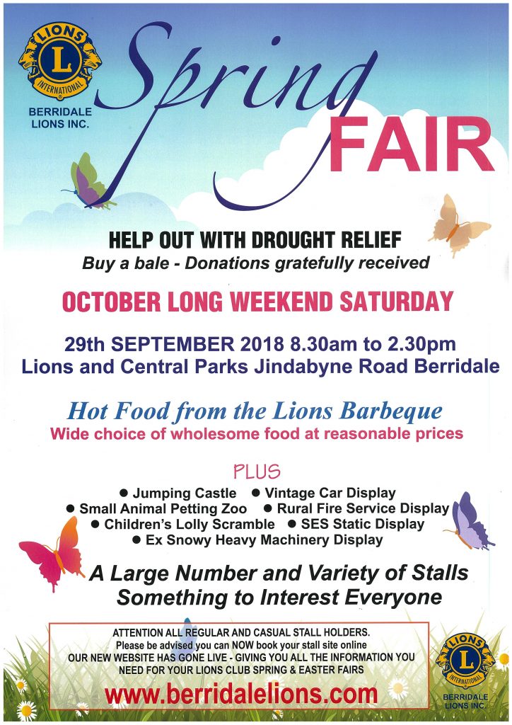 Berridale Spring Fair 2018