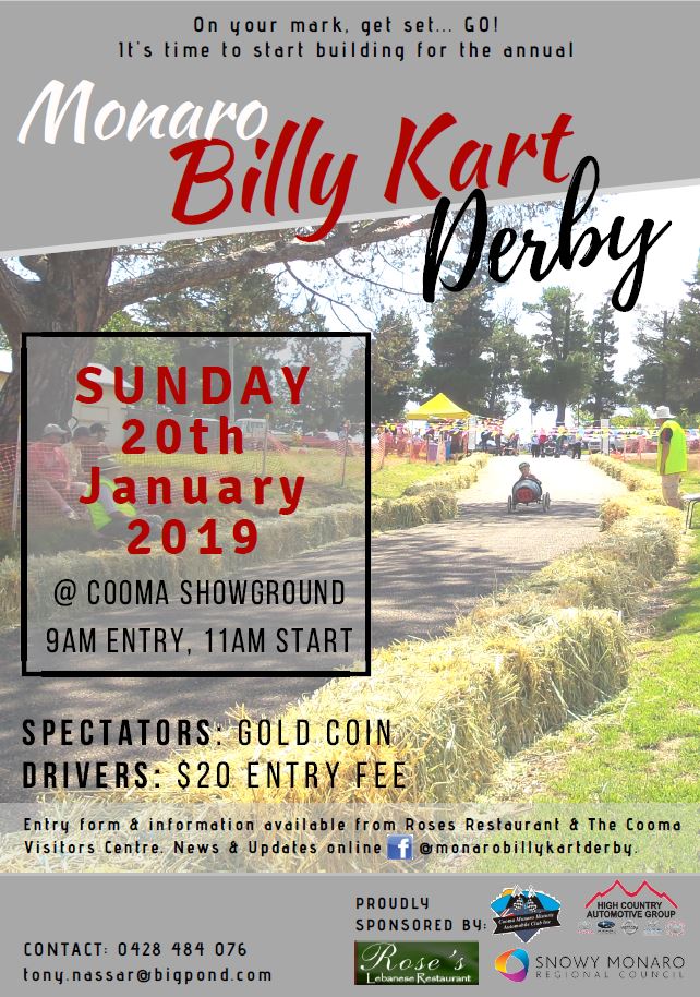 Monaro Billy Kart Derby