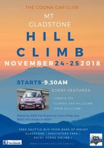 Mt Gladstone Hill Climb