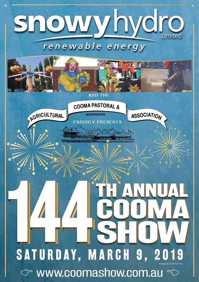 144th Annual Cooma Show 2019 – Snowy Hydro & Cooma Pastoral & Agricultural Association