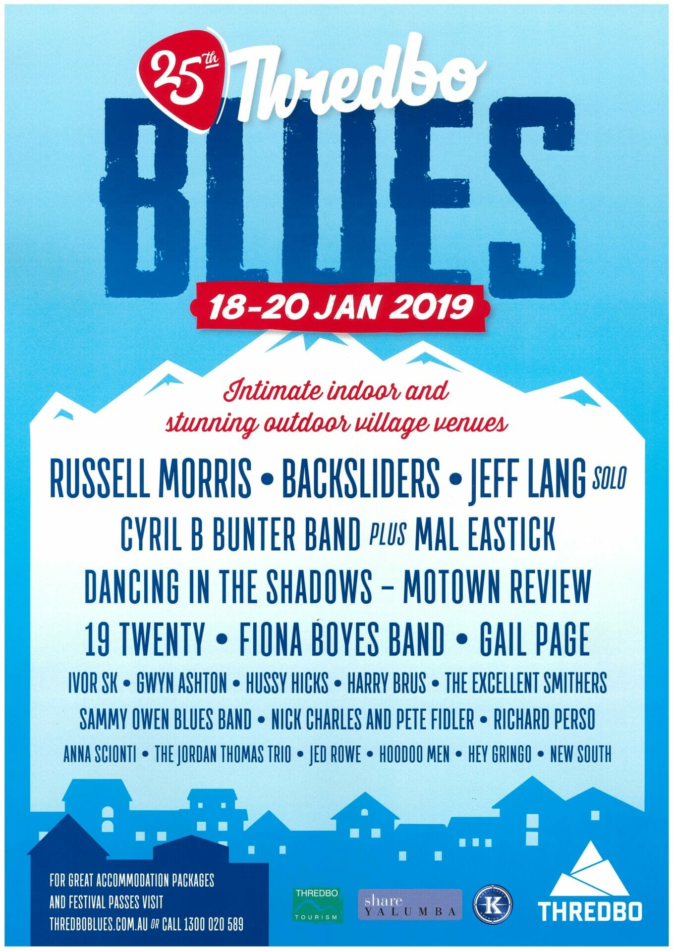 25th Thredbo Blues Festival 2019 Visit Cooma