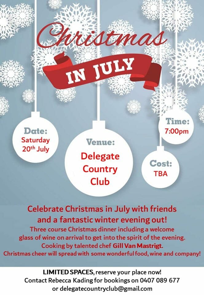 Delegate Country Club – Christmas in July