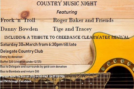 Delegate Country Club – Family Music Night