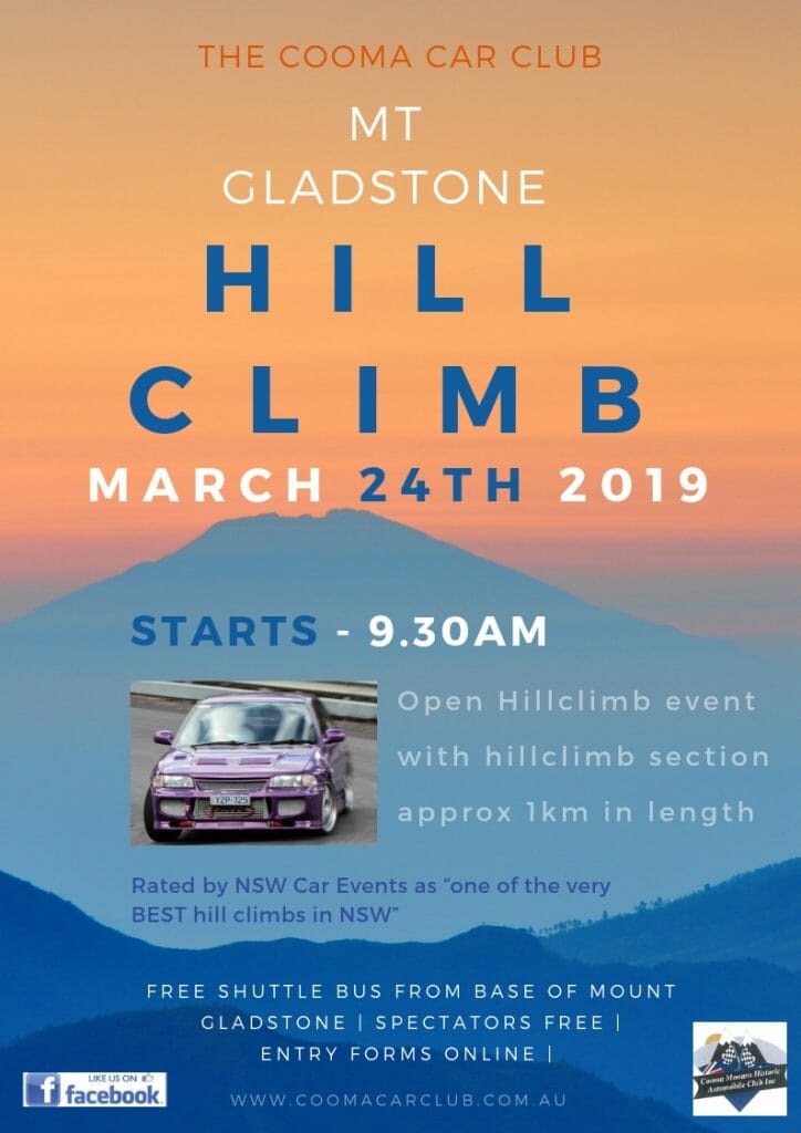 March Hillclimb Cooma Car Club