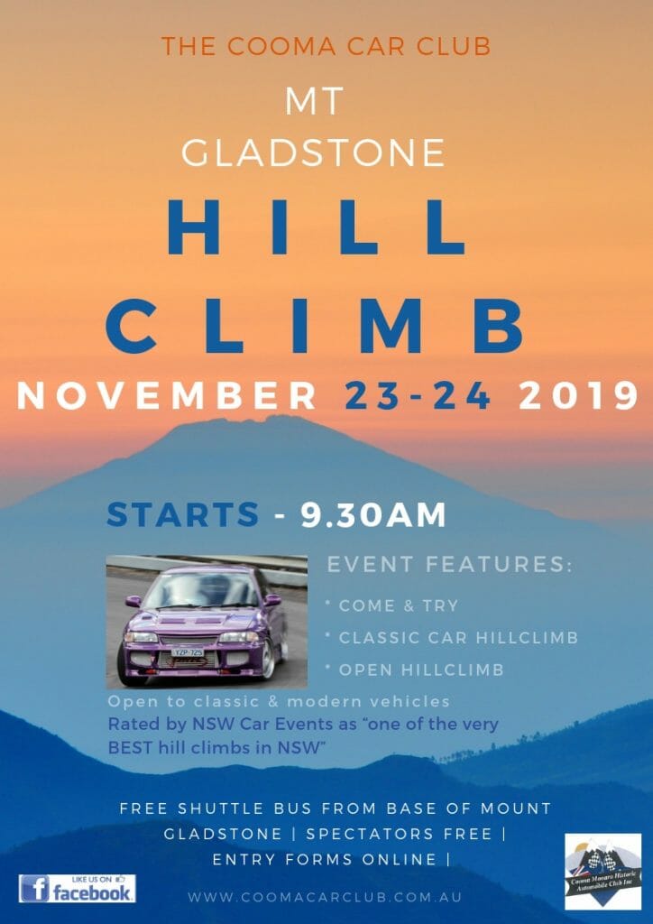 Cooma Car Club Hillclimb November