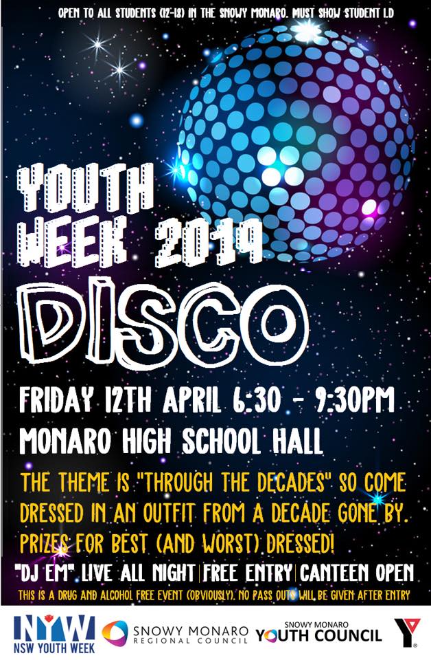 Youth Week Disco