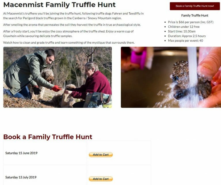 Macenmist Family Truffle Hunt