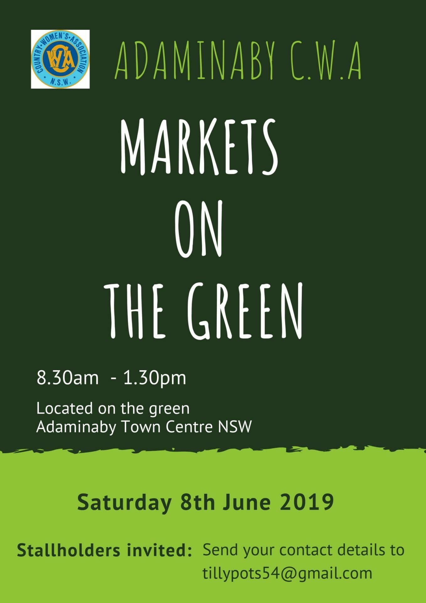 Adaminaby Markets on the Green