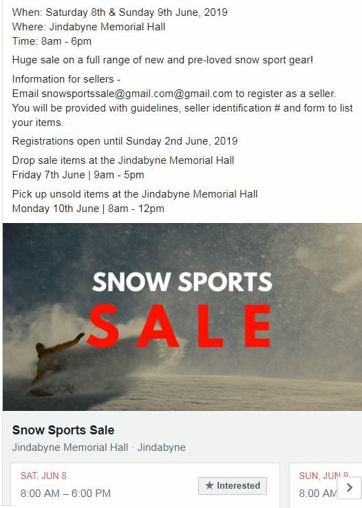 Cooma Visitors Centre Snow Sports Sale Jindabyne 2019 Visit Cooma