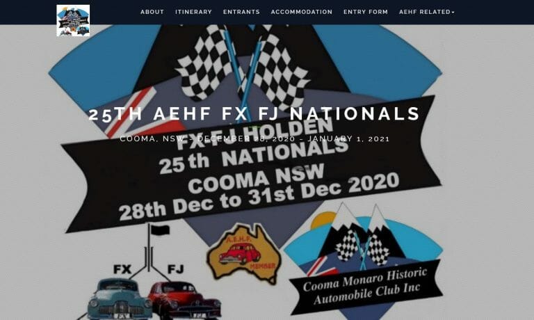 *Cancelled* 2020 Holden FX FJ Nationals in Cooma