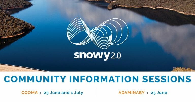 Snowy 2.0 Community Information Sessions