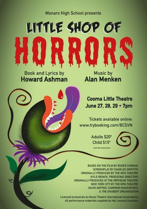 Cooma Visitors Centre - Little Shop of Horrors Monaro High School June ...