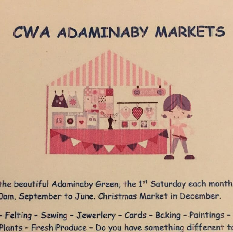 CWA Markets on the Green: Adaminaby