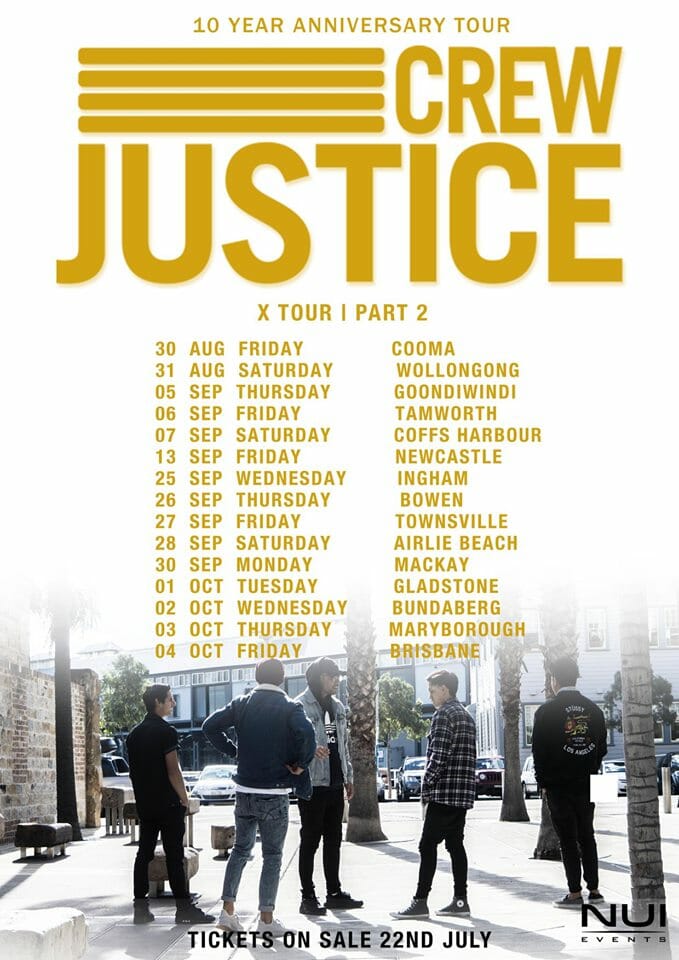 Justice Crew 10 Year Anniversary Tour