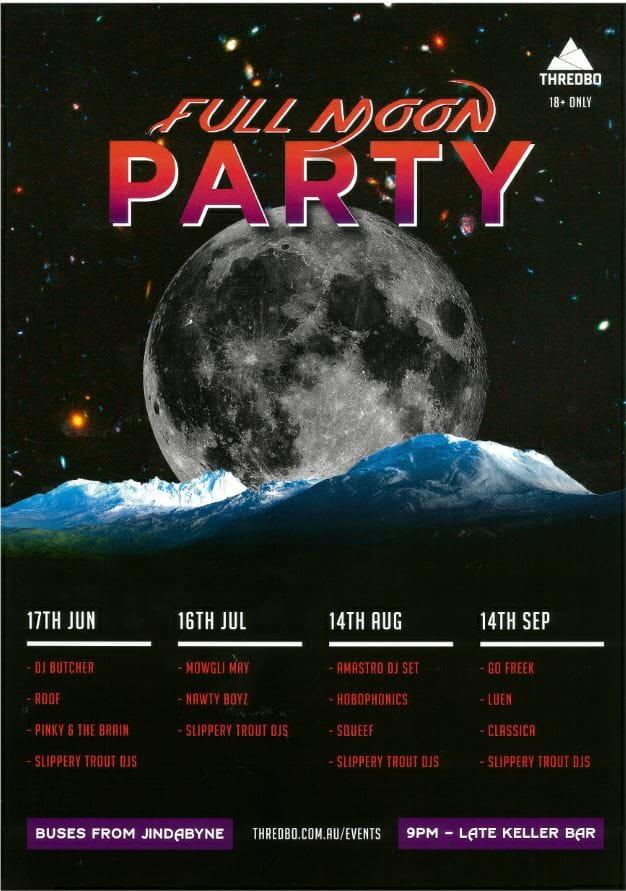 Thredbo Full Moon Party 2019 - Visit Cooma