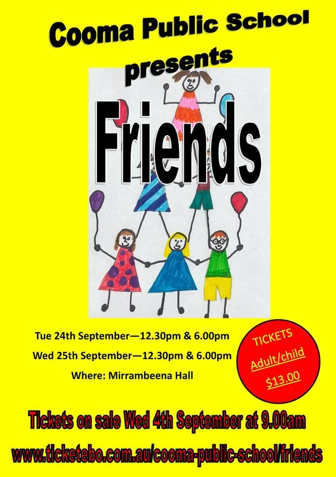 FRIENDS – Cooma Public School show