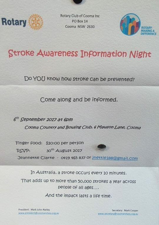 Stroke Awareness Night