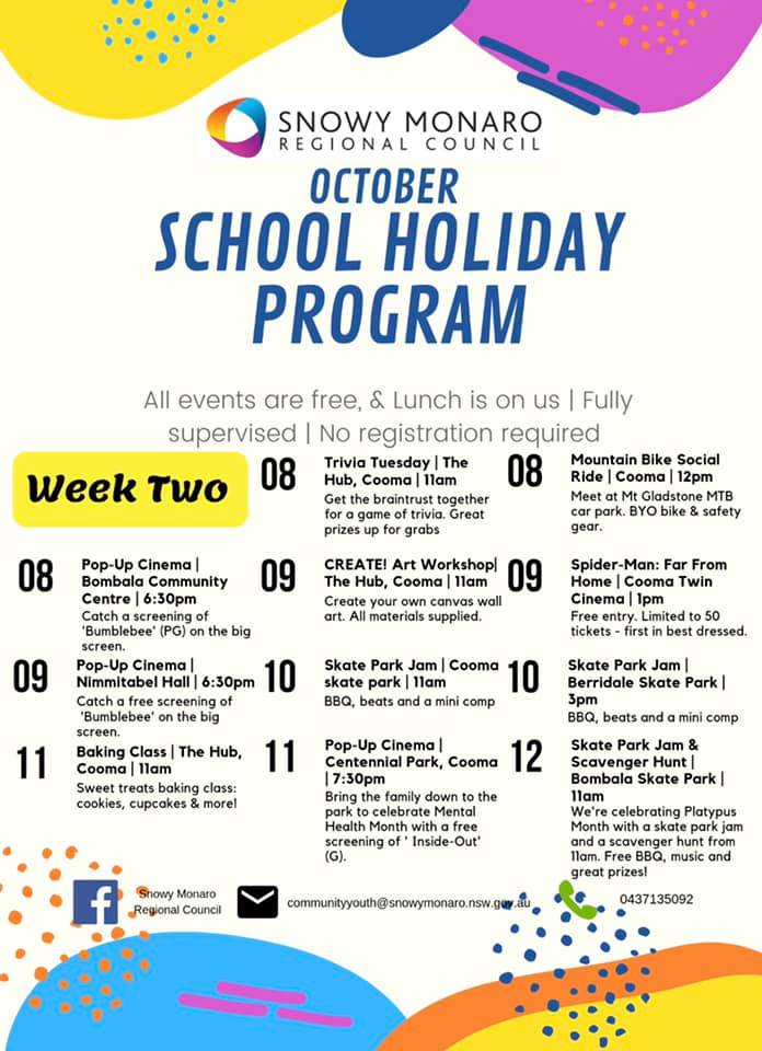 School Holiday program