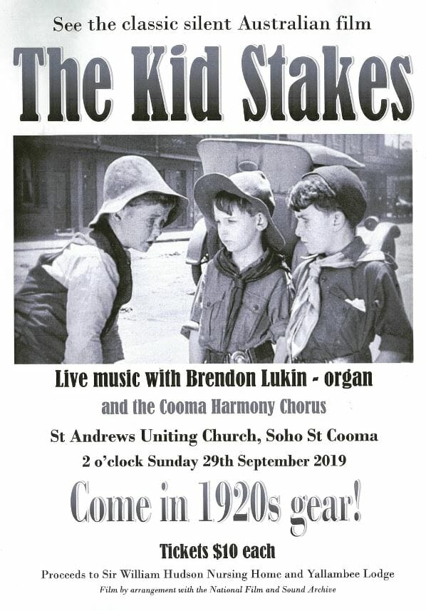 The Kids Stakes Silent Movie