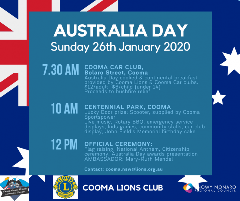 Australia Day 2020 – Centennial Park, Cooma