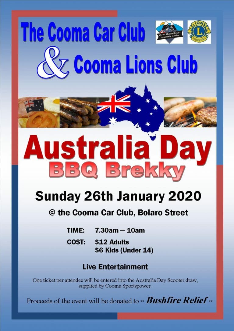 Australia Day BBQ Brekky