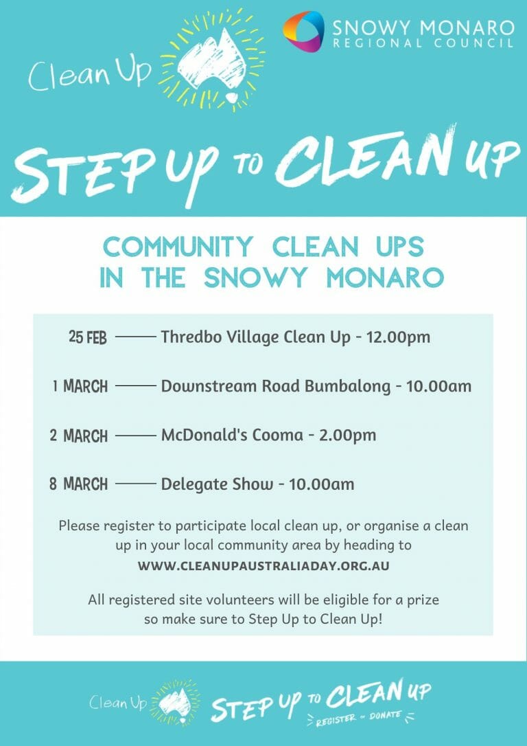 Clean Up Australia Day McDonald’s Cooma