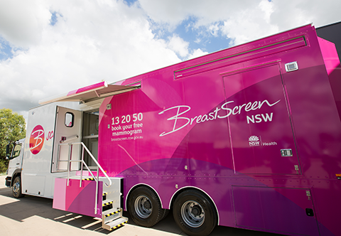 Breastscreen NSW Mobile Van Cooma
