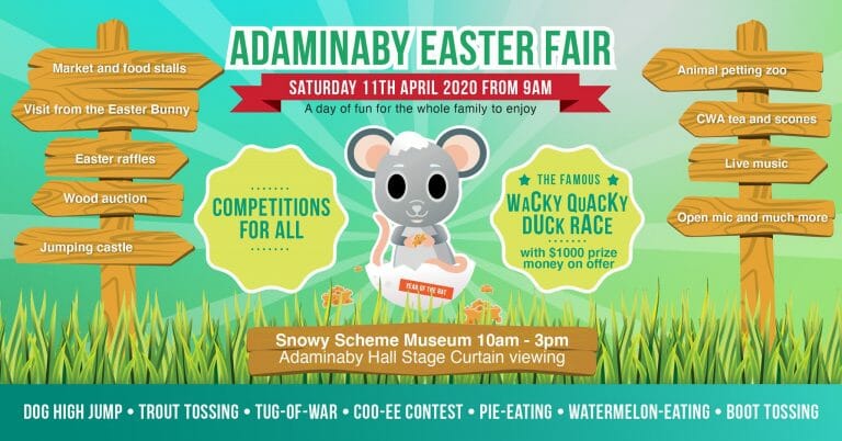 *CANCELLED* Adaminaby Easter Fair