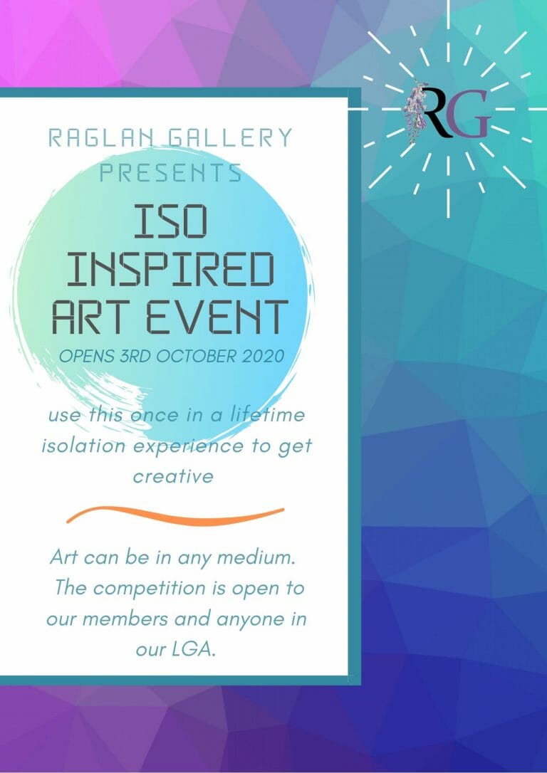 ISO Inspired Art Event Raglan Gallery, Cooma