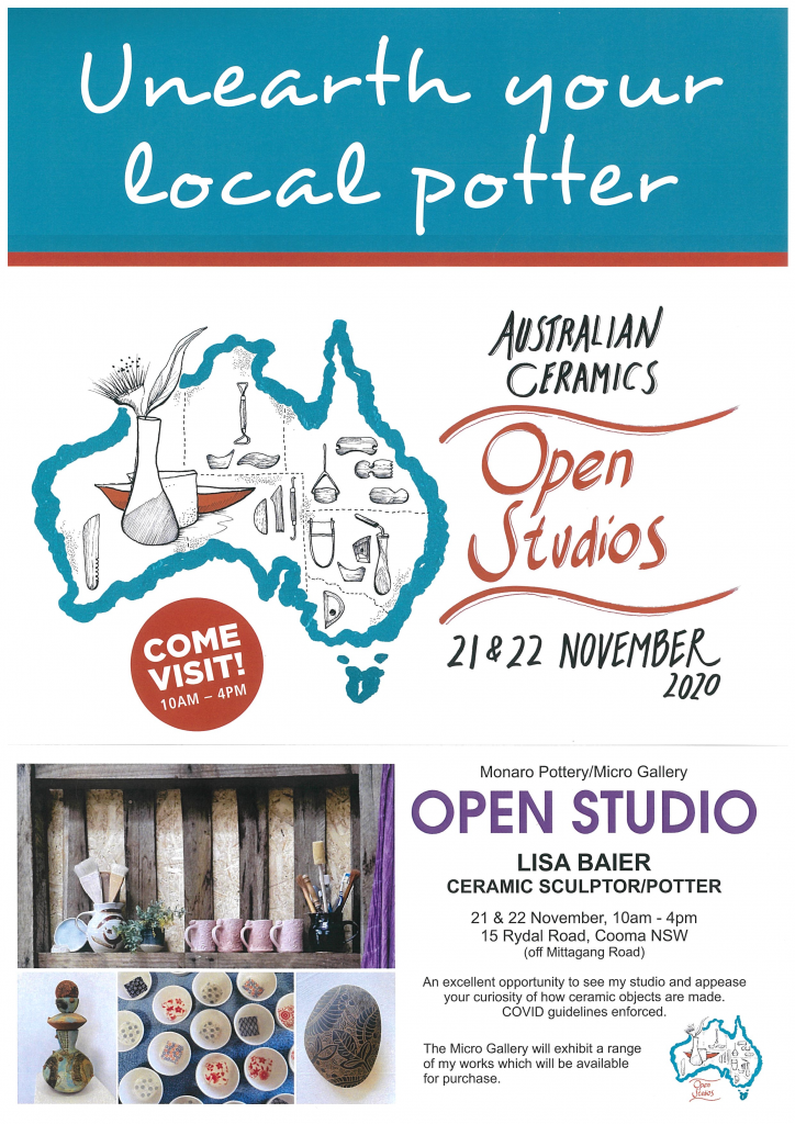 Monaro Pottery/Micro Gallery Open Studio - Visit Cooma