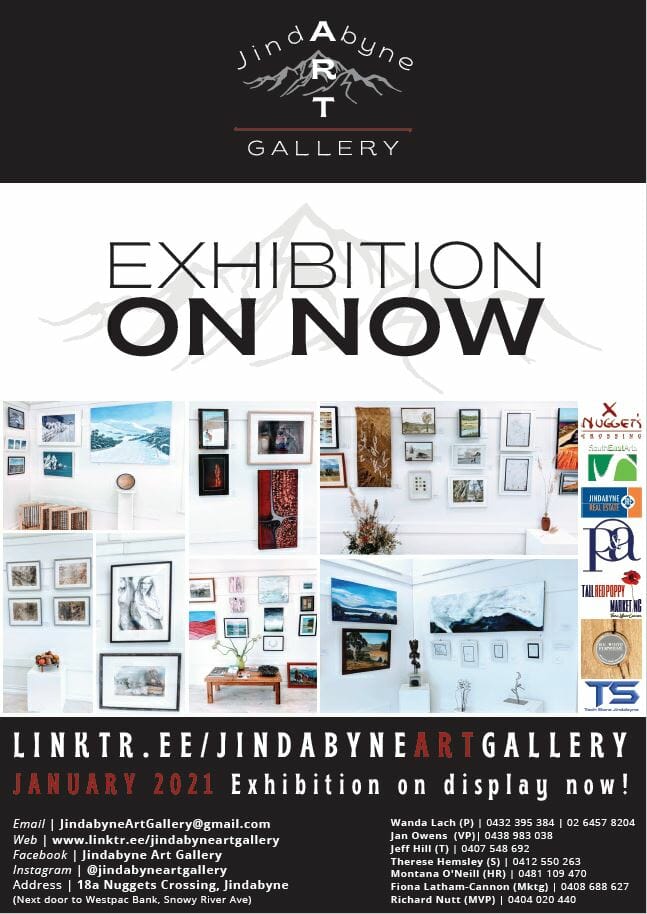 Jindabyne Art Gallery January Exhibition
