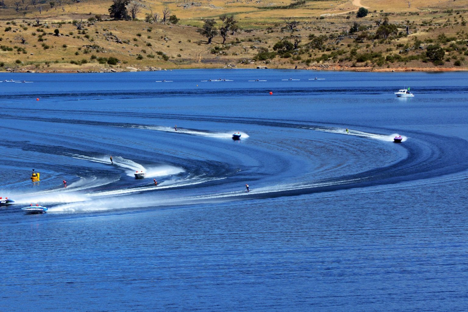 Brendan Neville Open Events and People Lake Jindabyne Australian Water