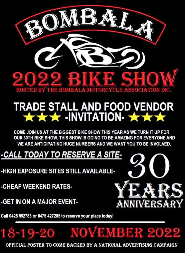 Bombala 2022 Bike Show